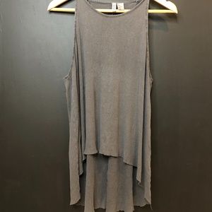 H&M Flowy High-Low Tee